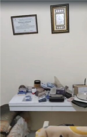 Bedroom in 3 BHK Apartment at Balaji Trinity Heights, Haware City – for Sale