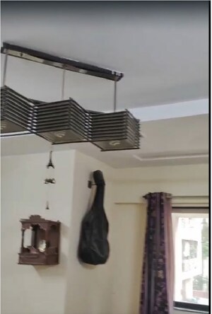 Living Room in 3 BHK Apartment at Balaji Trinity Heights, Haware City – for Sale