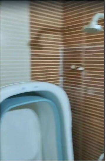 Attached Bathroom in 3 BHK Apartment at Balaji Trinity Heights, Haware City – for Sale