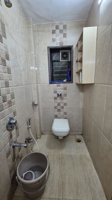 Bathroom in 2 BHK Apartment at Powai Vihar, Powai – for Rent