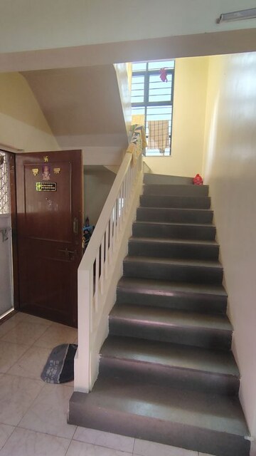 Staircase in 3 BHK Villa at Shubhashree Woods Row Houses, Pimpri – for Rent