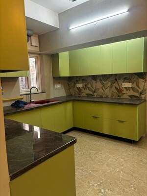 Kitchen in 3 BHK Apartment at Vasant Kunj – for Rent