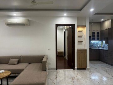 Living Room in 1 BHK Builder Floor at Vasant Kunj – for Rent