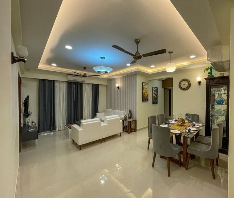 Living Room, kharar road 3 Bedroom 1661 Sq.Ft. Apartment In Kharar Road Mohali 10082014