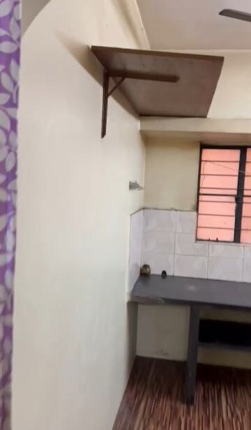 Kitchen in 1 RK Apartment at New Sanghavi – for Rent
