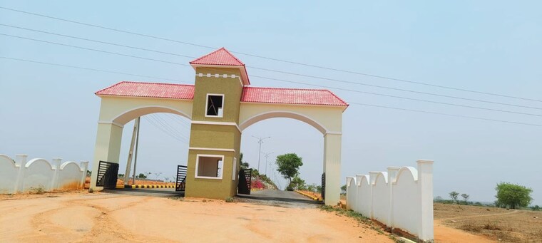 Exterior View, sri-tirumala-mercury-township  1210 Sq.Yd. Plot In Nazdik Singaram Hyderabad 10096849