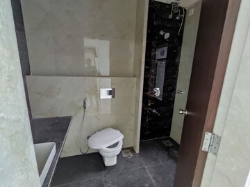 Bathroom in 2 BHK Apartment at N Rose Northern Heights, Dahisar East – for Rent