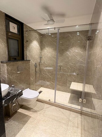 Bathroom in 3 BHK Builder Floor at Green Park Extension – for Sale