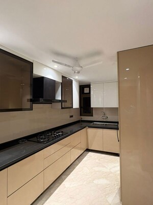 Kitchen in 3 BHK Builder Floor at Green Park Extension – for Sale