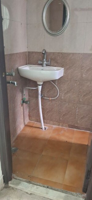 Bathroom in 2 BHK Builder Floor at Vasant Kunj – for Rent