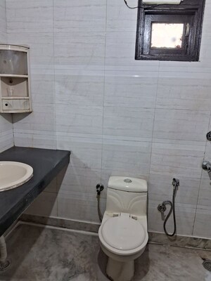Bathroom in 3 BHK Builder Floor at Lajpat Nagar 4 – for Rent