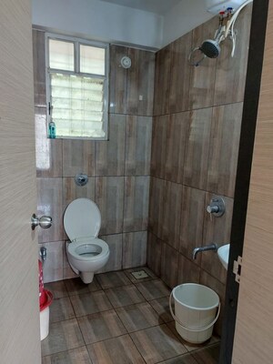 Bathroom in 2 BHK Apartment at Balewadi Plaza, Balewadi – for Rent