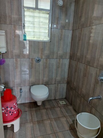 Bathroom in 2 BHK Apartment at Balewadi Plaza, Balewadi – for Rent