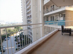 Balcony in 4 BHK Apartment at GPL Eden Heights, Sector 70 – for Rent