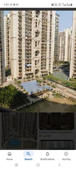 4 BHK + Pooja Room,Servant Room,Study Room,Extra Room Apartment For Rent in Sunshine Helios