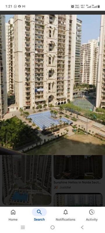 4 BHK Apartment For Rent in Sunshine Helios, Sector 78