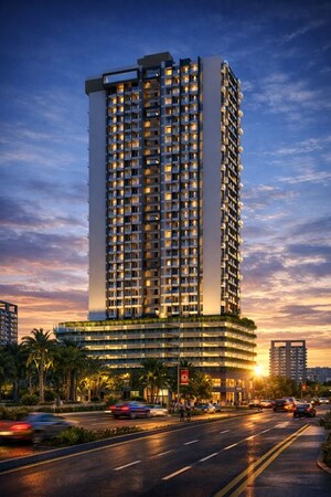 3 BHK Apartment – Exterior View View at Ganga Nakshatra, Bibwewadi - for Sale