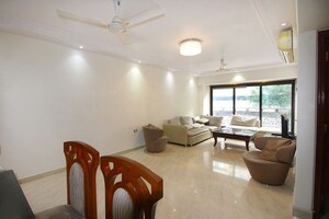 Living Room in 3 BHK Apartment at Bandra West – for Rent