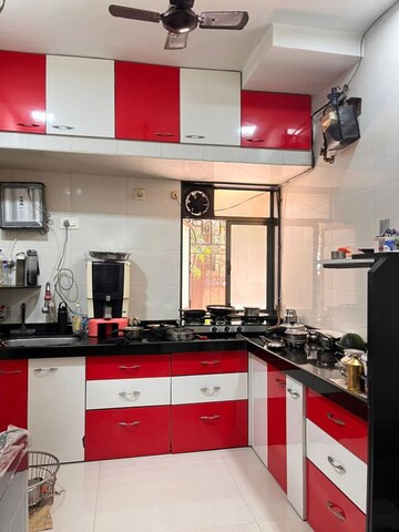 Kitchen in 2 BHK Apartment at Raj Ratna Park CHS, Brahmand – for Rent