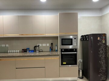 Kitchen in 3 BHK Builder Floor at New Friends Colony – for Rent