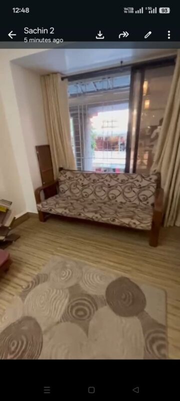 Bedroom in 1 BHK Apartment at Kedar Lokpuram CHS, Vasant Vihar – for Rent