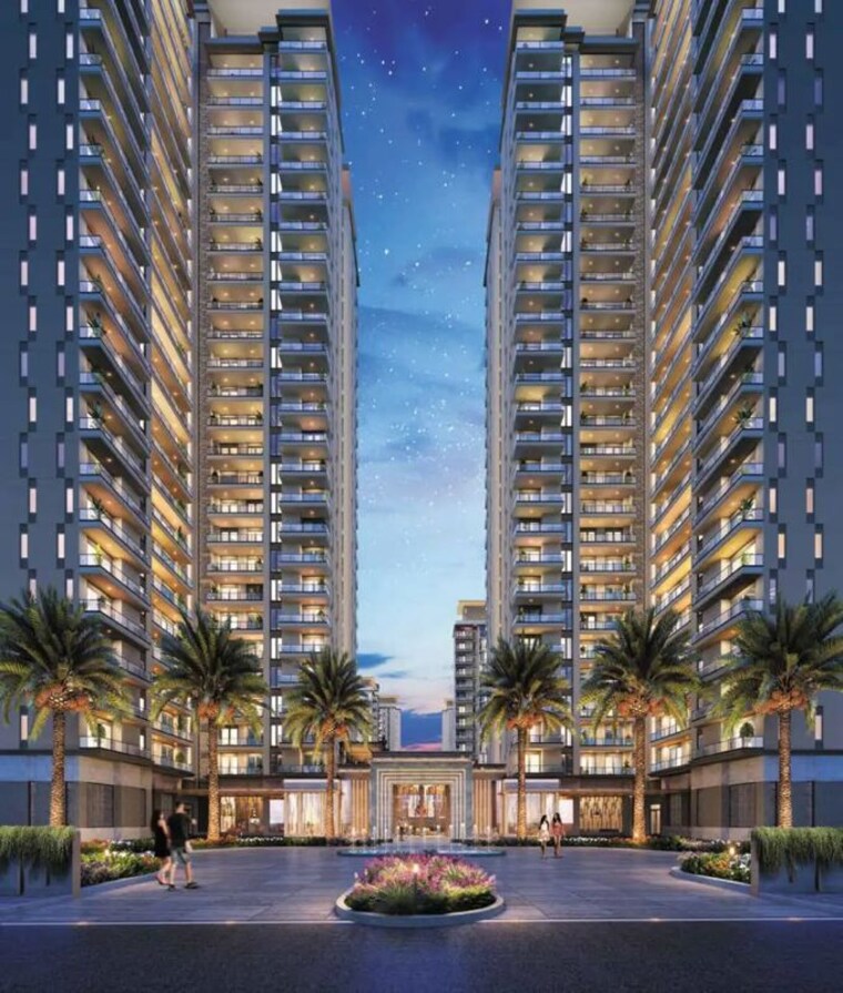 Exterior View, gaur-sportswood 3 Bedroom 975 Sq.Ft. Apartment In Sector 79 Noida 10097040