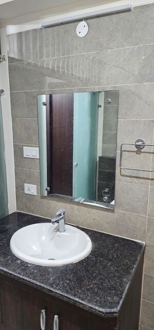 Bathroom in 3.5 BHK Apartment at Aerocity – for Rent