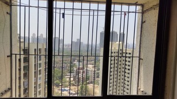 Building Lobby in 2 BHK Apartment at Runwal Garden City, Balkum Pada – for Rent