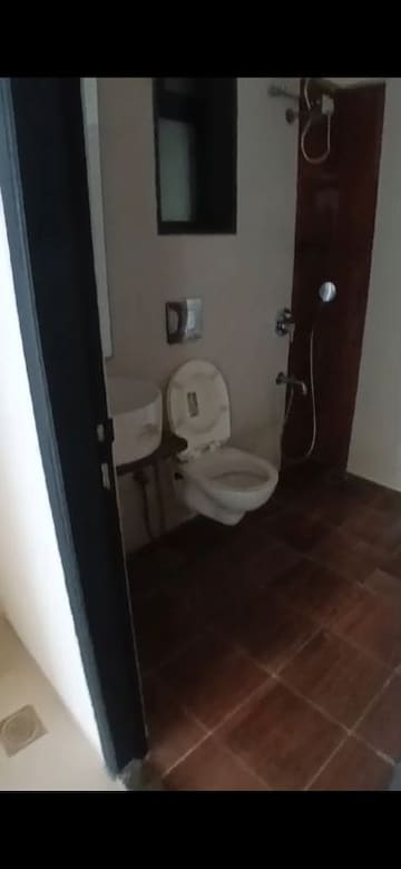 Bathroom in 2 BHK Apartment at Poddar Samadhan Apartments, Goregaon West – for Rent