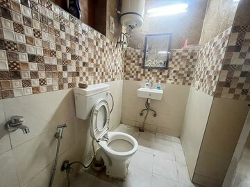 Bathroom in 2 BHK Builder Floor at East Of Kailash – for Rent