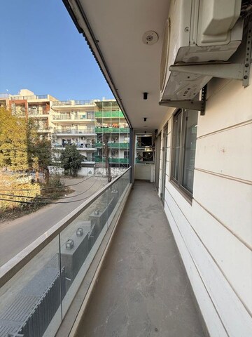 Balcony in 3 BHK Builder Floor at Sector 57 – for Rent