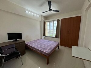Bedroom in 2 BHK Apartment at Kohinoor Zen Estate, Kharadi – for Rent