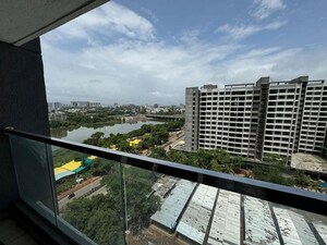 Balcony in 2 BHK Apartment at Kohinoor Zen Estate, Kharadi – for Rent