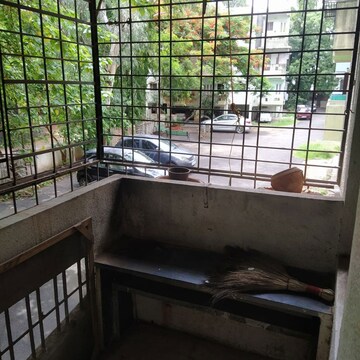 Balcony in 2 BHK Apartment at Radha Housing Society, Aundh – for Rent