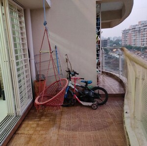 Staircase in 2 BHK Apartment at Supreme Palms Villas, Baner – for Rent