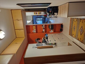 Kitchen in 3 BHK Apartment at Grand Paradise, Pali Hill – for Sale