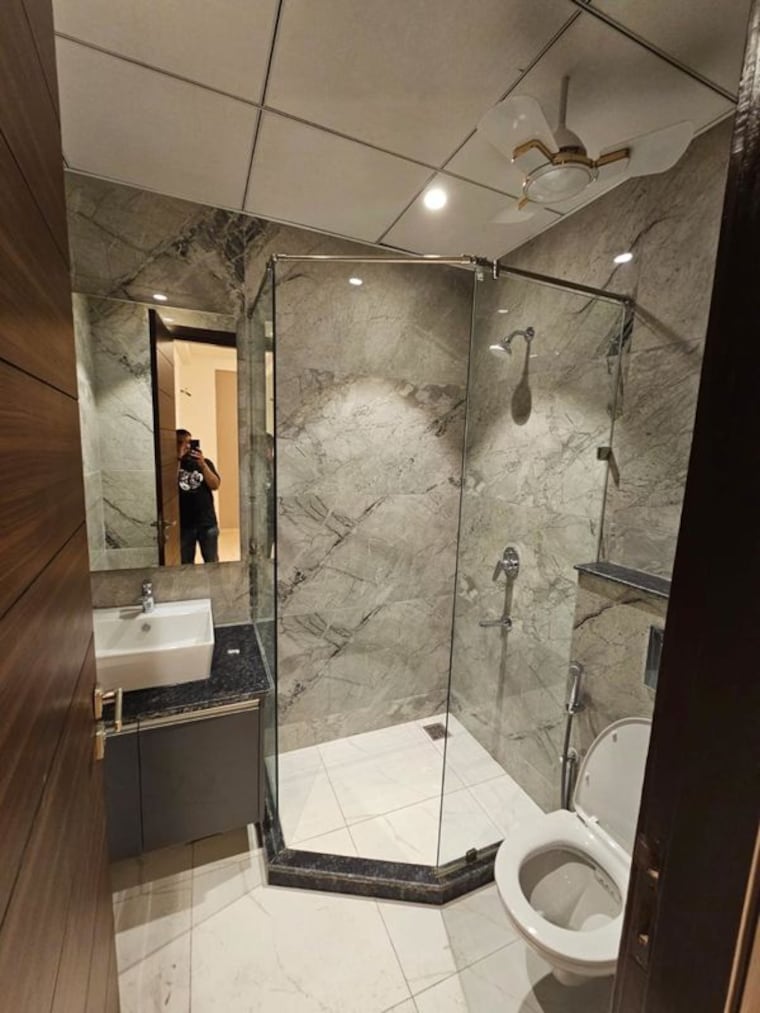 Washroom, ansal-api-esencia 3 Bedroom 1670 Sq.Ft. Apartment In Sector 67 Gurgaon 10097476