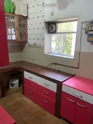 Kitchen in 1 BHK Apartment at Sai Simran Tower, Chembur – for Rent