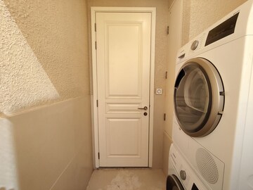 Bathroom in 1 BHK Apartment at Bhartiya City Leela Residences, Thanisandra Main Road – for Rent