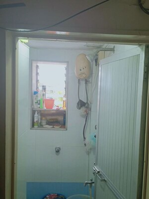 Bathroom in 1 BHK Apartment at Hanjar Nagar CHS, Andheri East – for Sale