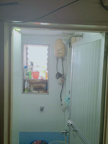 Bathroom in 1 BHK Apartment at Hanjar Nagar CHS, Andheri East – for Sale