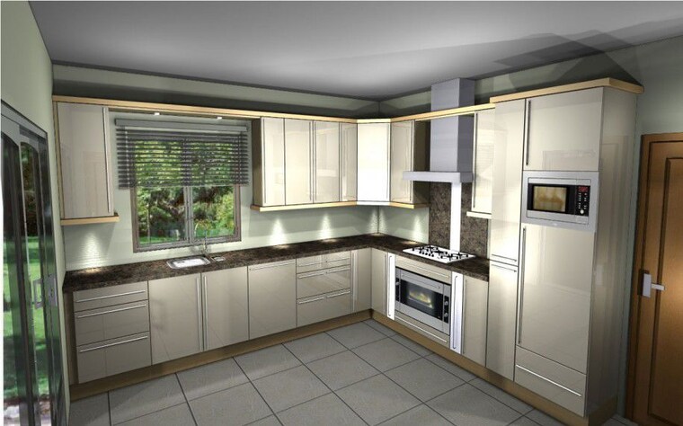 Kitchen, pimple saudagar 3 Bedroom 1618 Sq.Ft. Apartment In Pimple Saudagar Pune 10098296
