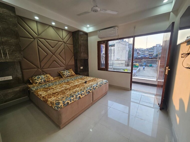 Bedroom, pir machalla 3 Bedroom 1700 Sq.Ft. Apartment In Pir Machalla Zirakpur 10098702