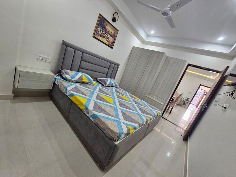 Bedroom, pir machalla 3 Bedroom 1700 Sq.Ft. Apartment In Pir Machalla Zirakpur 10098702