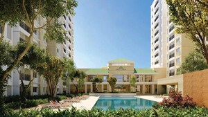 2 BHK Apartment – Exterior View View at Prestige Green Gables, Panathur - for Rent
