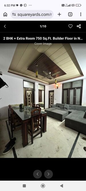 Kitchen in 2 BHK Builder Floor at Saket – for Rent