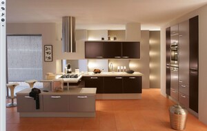 Kitchen in 3 BHK Apartment at Baner – for Sale