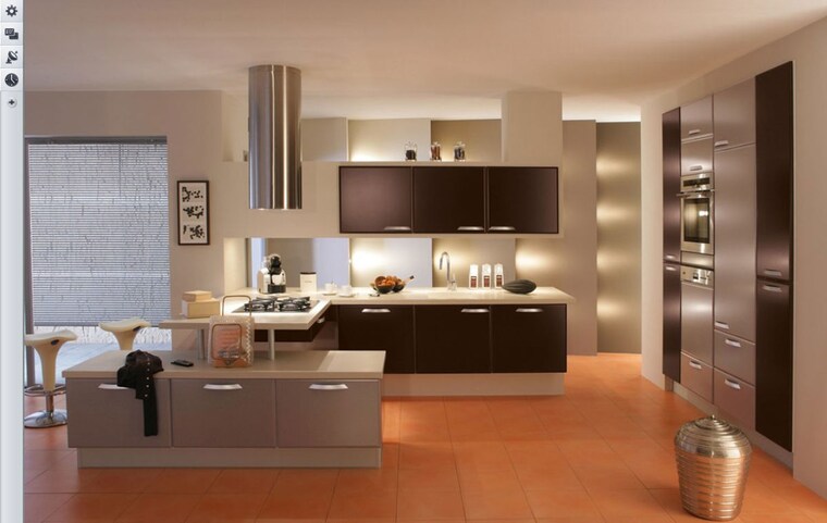 Kitchen, baner 3 Bedroom 1570 Sq.Ft. Apartment In Baner Pune 10098778