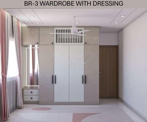 Building Lobby in 4 BHK Apartment at Prestige Beverly Hills, Kokapet – for Rent