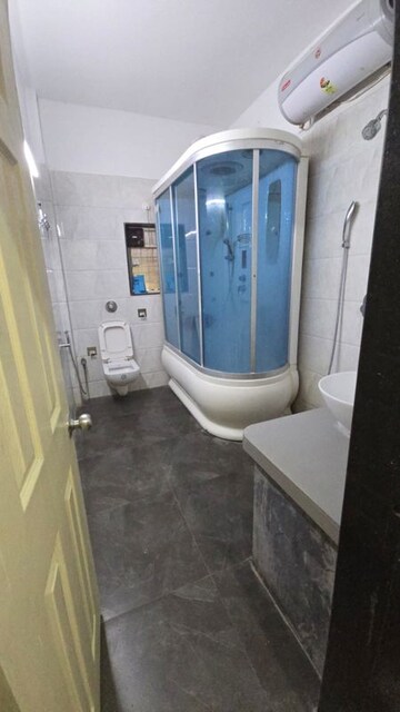 Bathroom in 4 BHK Villa at Cosmos Hawaiian Village, Ghodbunder Road – for Rent